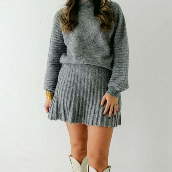 Sofie The Label Dresses & Skirts - Sofie the Label • Gabrielle knit ribbed skirt